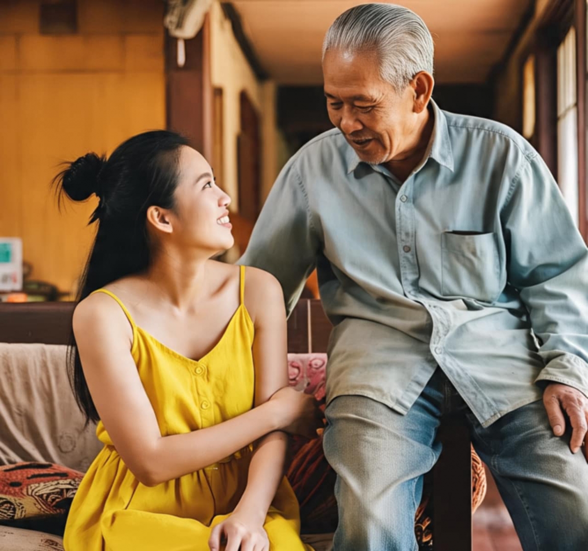 Bố muốn đi bước nữa với bạn thân của tôi